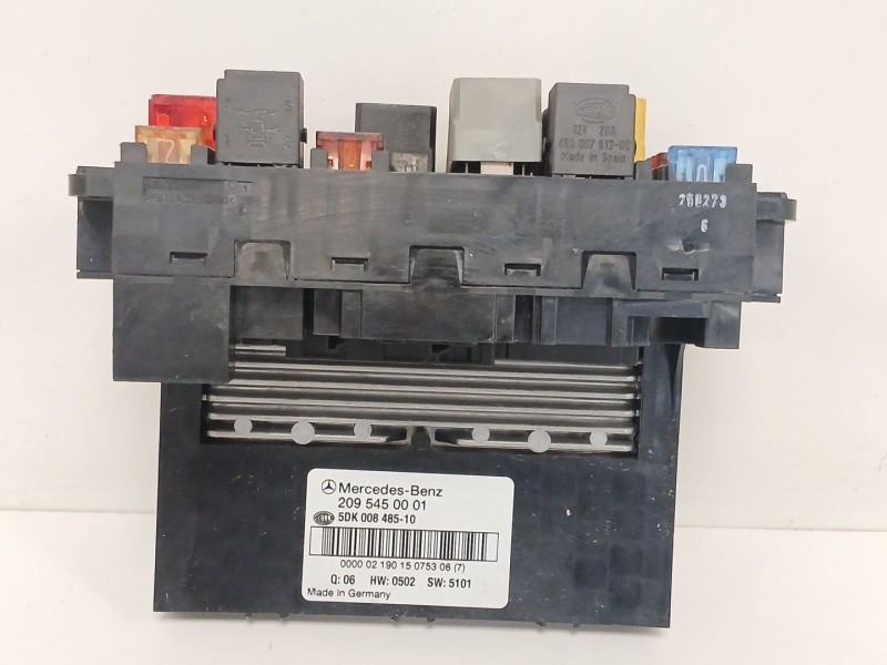 Recambio de caja reles / fusibles para mercedes-benz clk (c209) clk 240 (209.361) referencia OEM IAM   