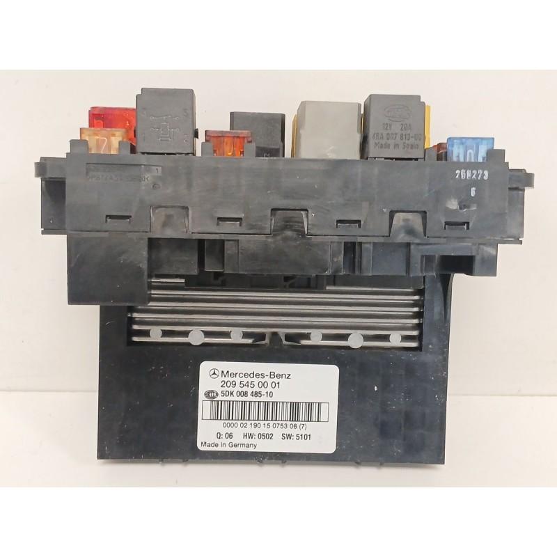 Recambio de caja reles / fusibles para mercedes-benz clk (c209) clk 240 (209.361) referencia OEM IAM   