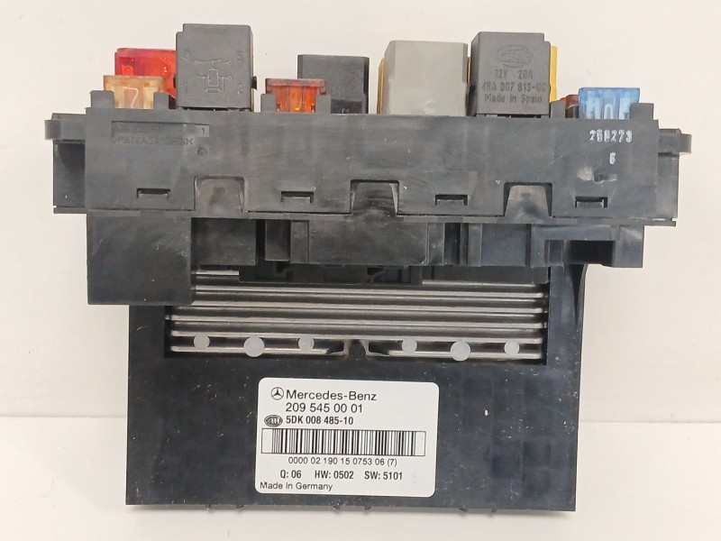 Recambio de caja reles / fusibles para mercedes-benz clk (c209) clk 240 (209.361) referencia OEM IAM   