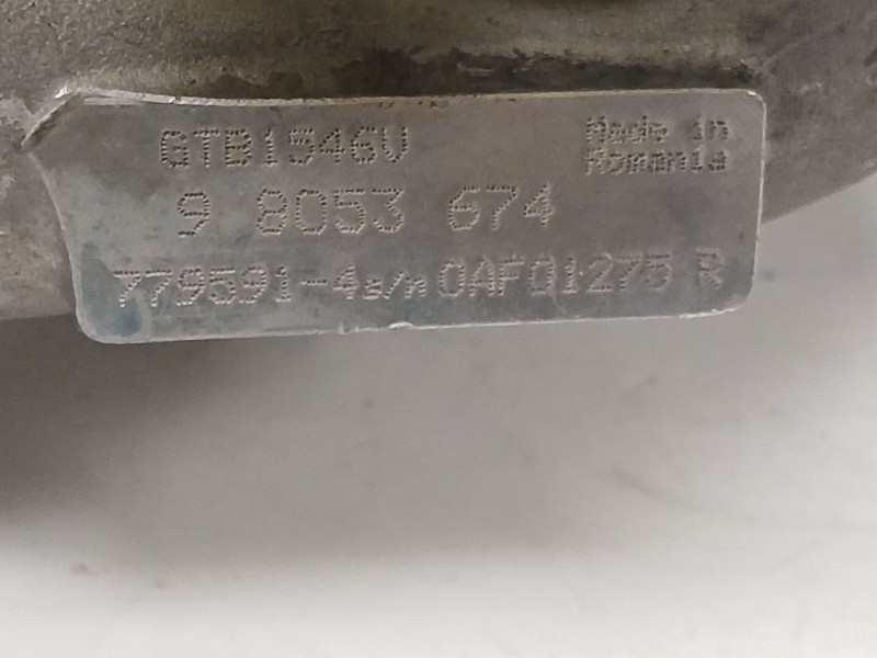 Recambio de turbocompresor para opel astra j gtc 1.7 cdti (08) referencia OEM IAM 98053674 GTB1546V 