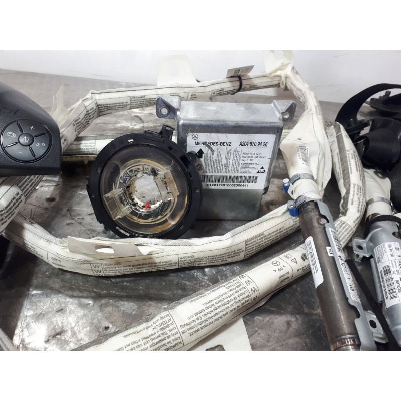 Recambio de kit airbag para mercedes-benz clase c (w204) berlina 2.1 cdi cat referencia OEM IAM A20448709426  