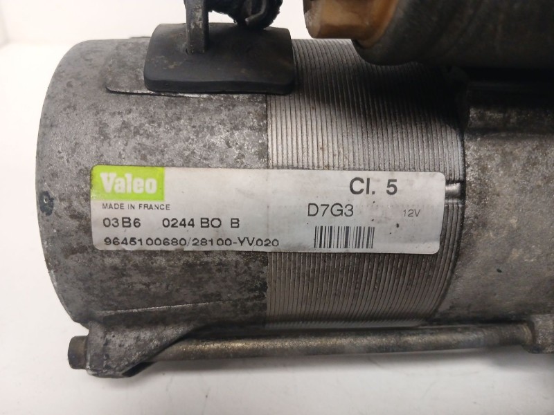 Recambio de motor arranque para citroën c4 i (lc_) 1.6 hdi referencia OEM IAM 03B0244BOB 9645100680 D7G3
