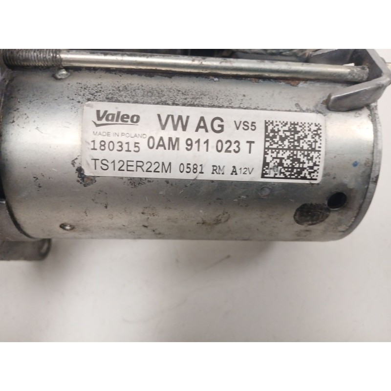 Recambio de motor arranque para seat ibiza iv sc (6j1, 6p5) 1.2 tsi referencia OEM IAM 0AM911023T  