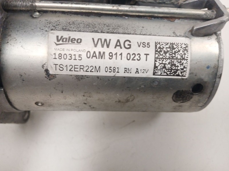 Recambio de motor arranque para seat ibiza iv sc (6j1, 6p5) 1.2 tsi referencia OEM IAM 0AM911023T  