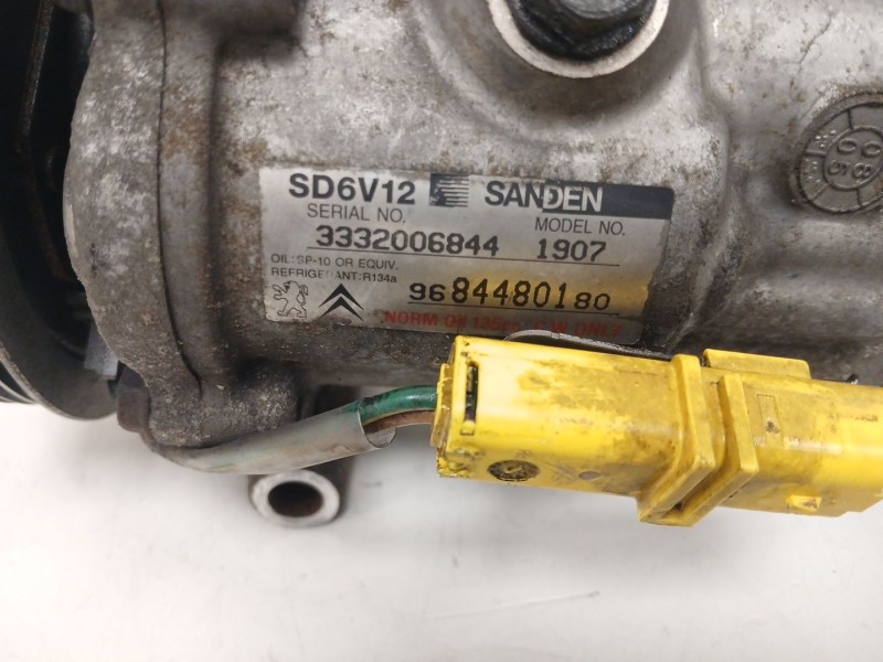 Recambio de compresor aire acondicionado para citroën xsara picasso (n68) 1.6 16v referencia OEM IAM 9684480180 1907 