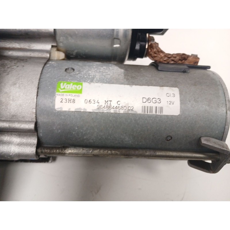 Recambio de motor arranque para citroën xsara picasso (n68) 1.6 16v referencia OEM IAM 9648644680 D6G3 