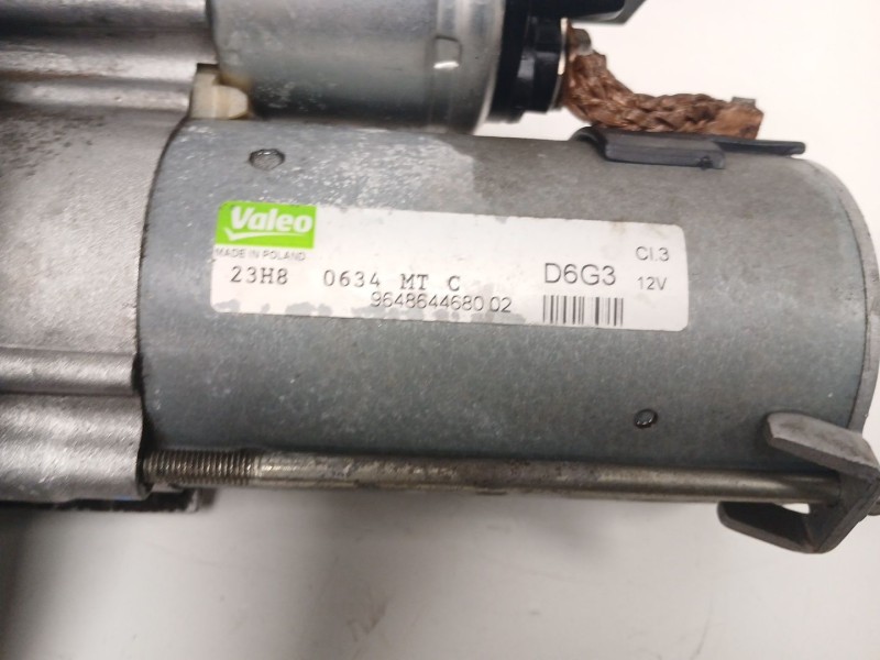 Recambio de motor arranque para citroën xsara picasso (n68) 1.6 16v referencia OEM IAM 9648644680 D6G3 