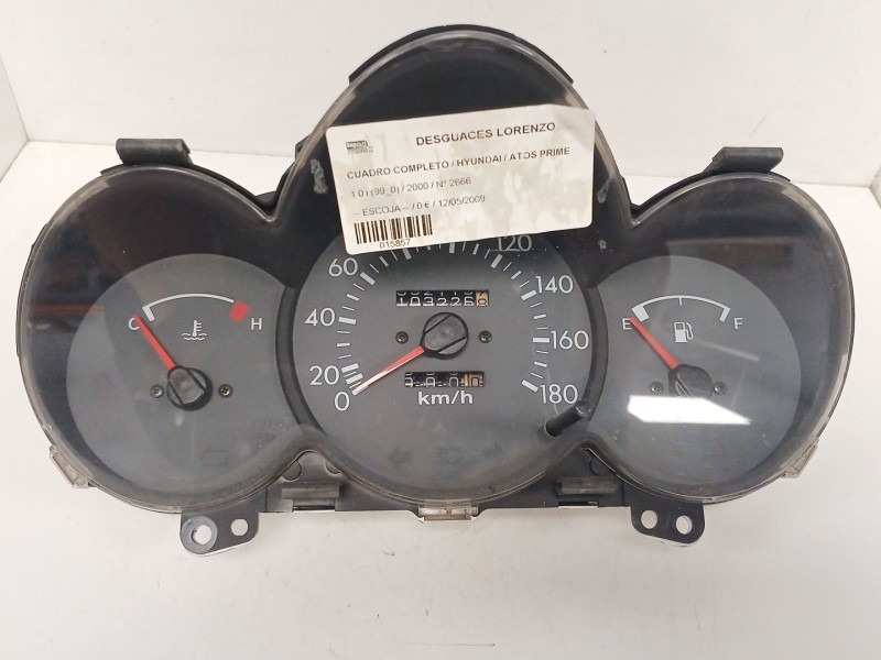 Recambio de cuadro instrumentos para hyundai atos prime (mx) 1.0 cat referencia OEM IAM  15857 