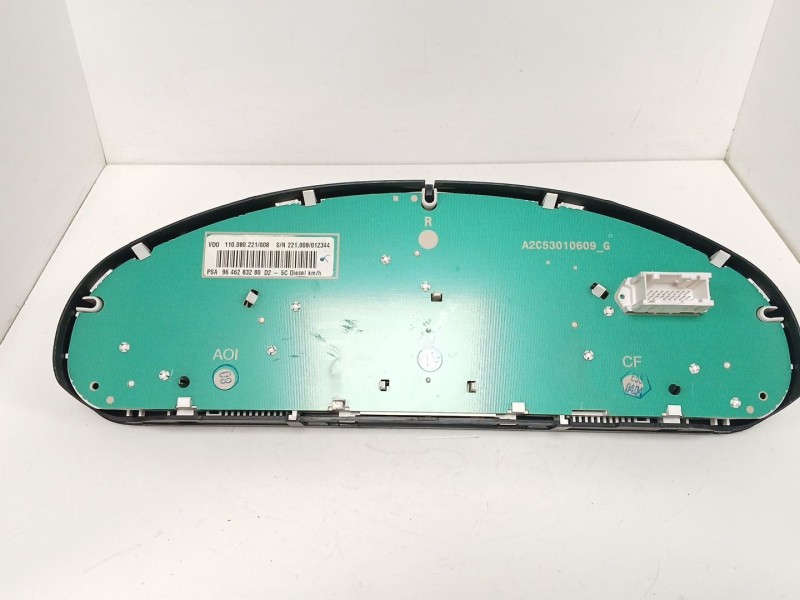 Recambio de cuadro instrumentos para peugeot 407 st confort referencia OEM IAM 9646283280  