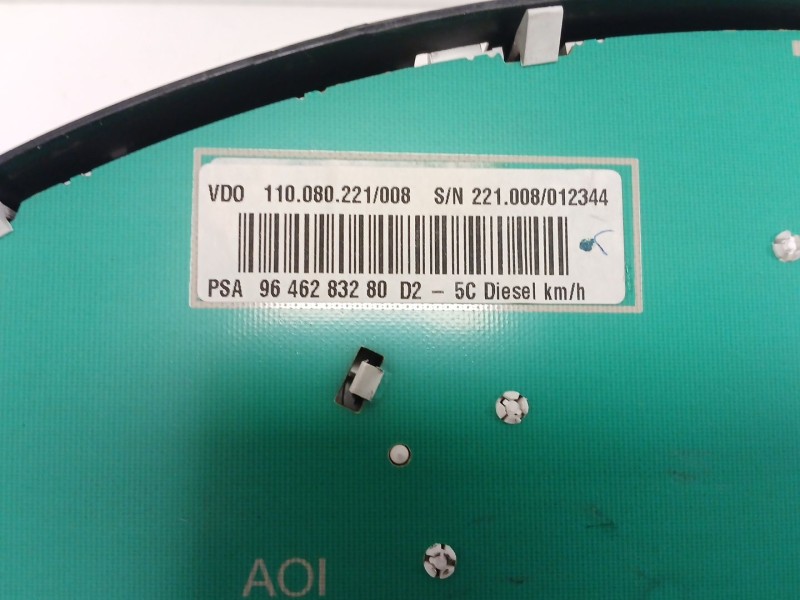 Recambio de cuadro instrumentos para peugeot 407 st confort referencia OEM IAM 9646283280  