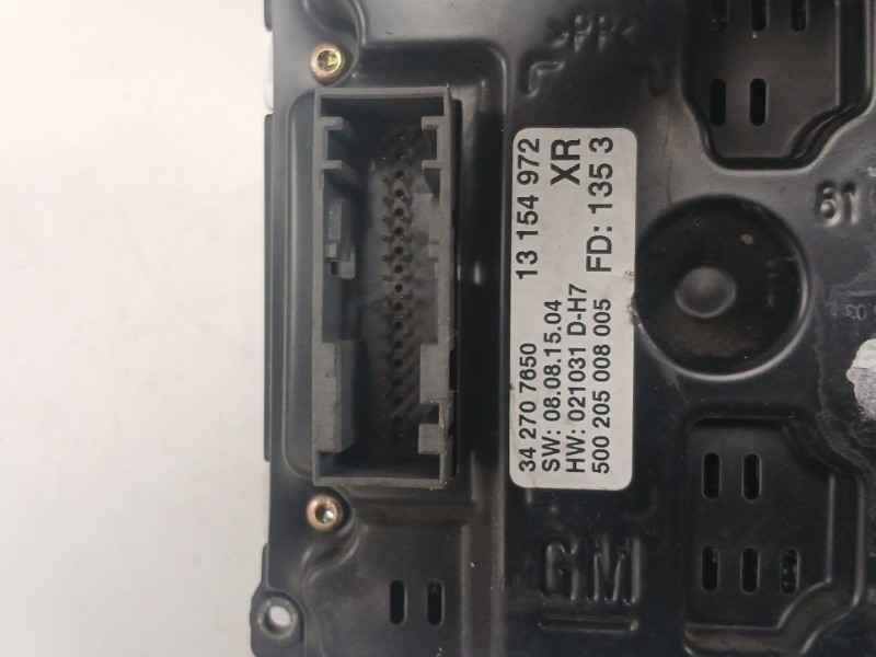 Recambio de pantalla multifuncion para opel vectra c berlina 2.2 16v dti cat (y 22 dtr / l50) referencia OEM IAM 13154972 342707