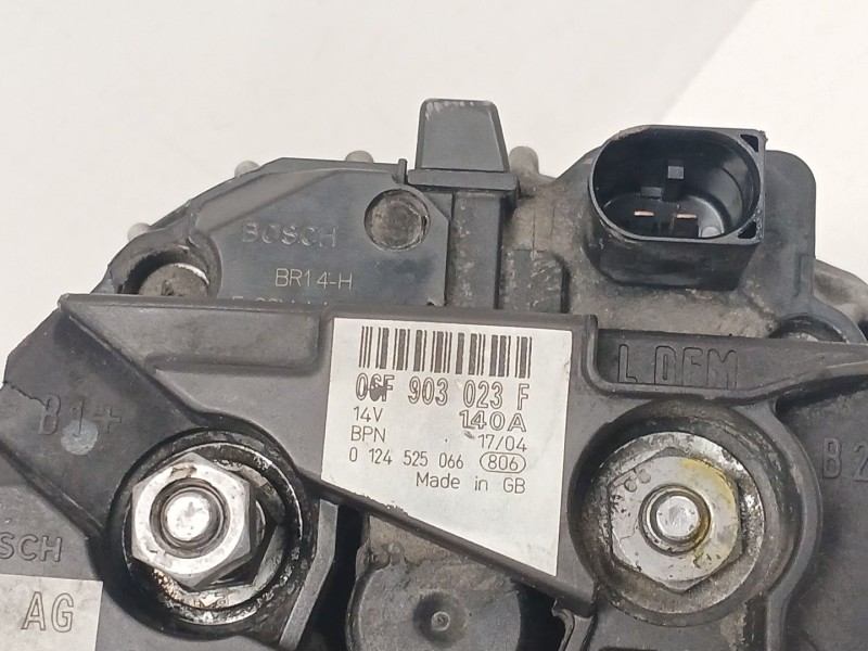 Recambio de alternador para audi a3 (8p1) 2.0 tdi 16v quattro referencia OEM IAM 06F903023F  