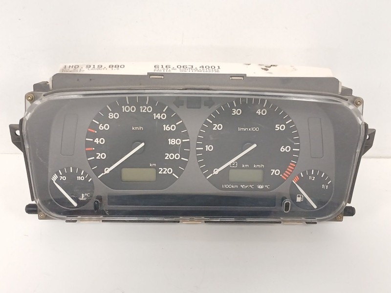 Recambio de cuadro instrumentos para volkswagen golf ii (191/193) 1.6 referencia OEM IAM 6160634001  1H0919880