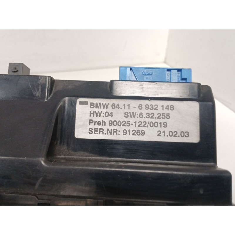 Recambio de mando climatizador para bmw serie 7 (e65/e66) 3.0 turbodiesel cat referencia OEM IAM 64116932148 13472 