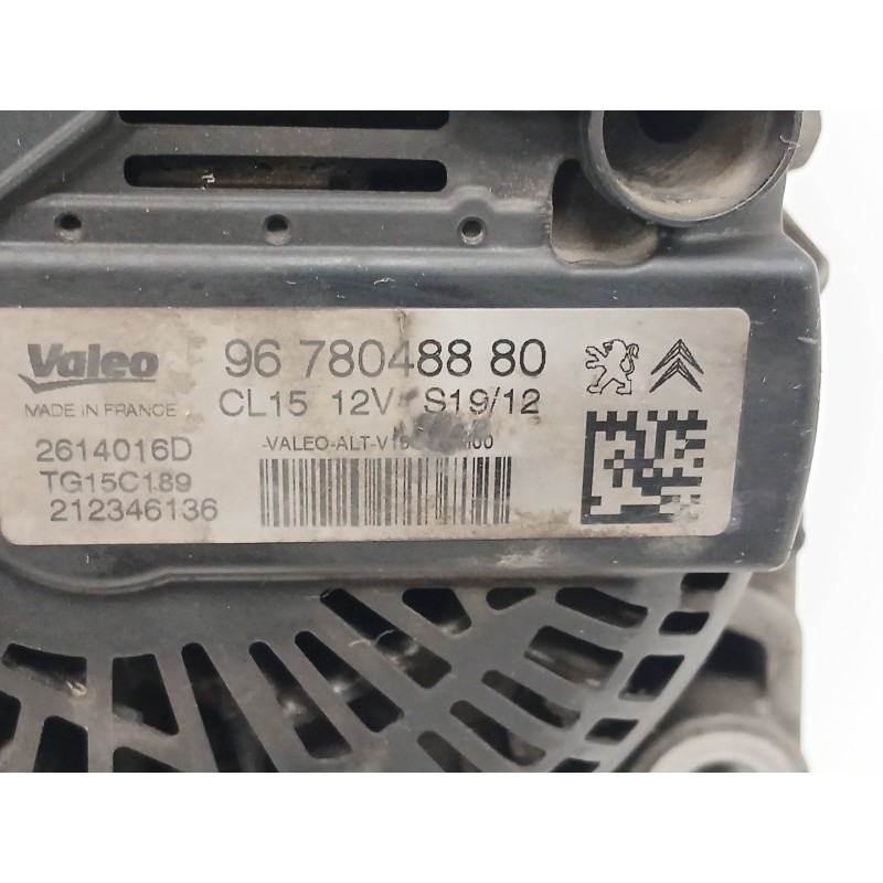Recambio de alternador para citroën c3 ii (sc_) 1.4 hdi 70 (sc8hzc, sc8hr0, sc8hp4) referencia OEM IAM 9678048880  