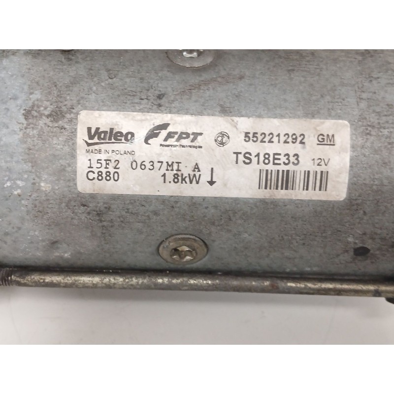 Recambio de motor arranque para opel corsa d (s07) 1.3 cdti (l08, l68) referencia OEM IAM   