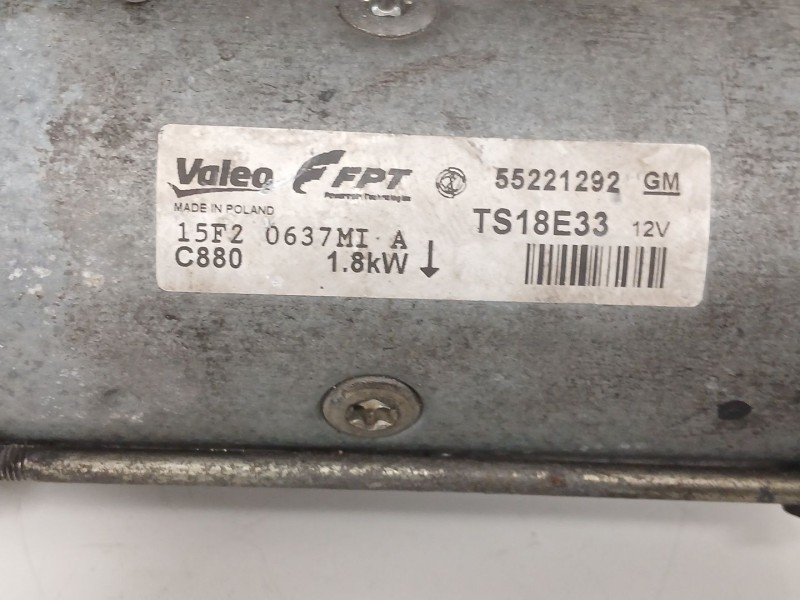 Recambio de motor arranque para opel corsa d (s07) 1.3 cdti (l08, l68) referencia OEM IAM   