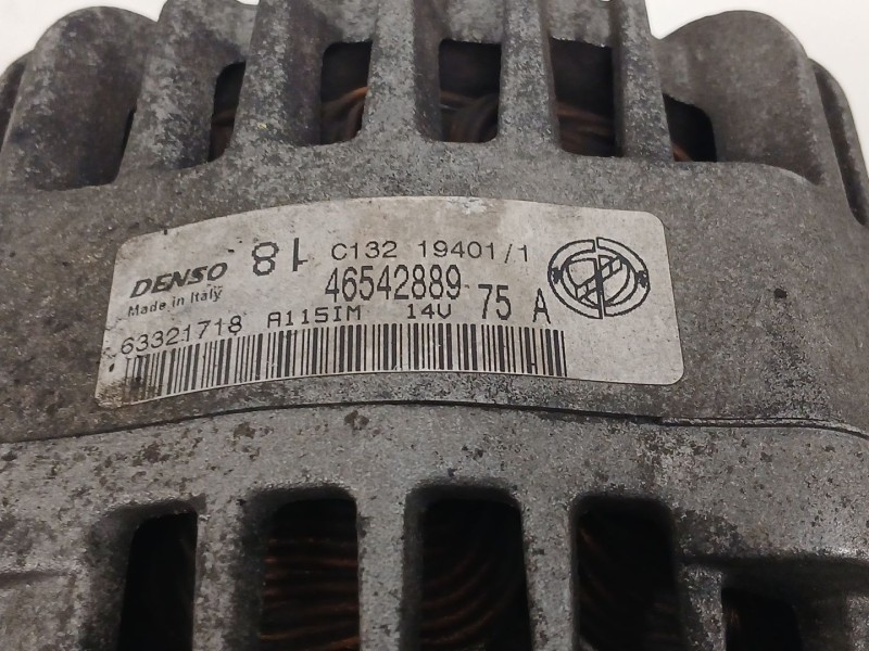 Recambio de alternador para fiat punto (188_) 1.2 16v 80 (188.233, .235, .253, .255, .333, .353, .639,... referencia OEM IAM 633