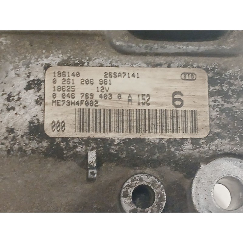 Recambio de centralita motor uce para fiat punto (188_) 1.2 16v 80 (188.233, .235, .253, .255, .333, .353, .639,... referencia O