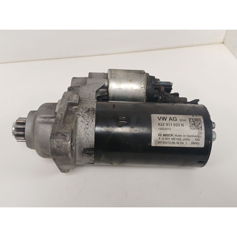 Recambio de motor arranque para seat ibiza iv (6j5, 6p1) 1.6 tdi referencia OEM IAM 02Z911023N 000123028 