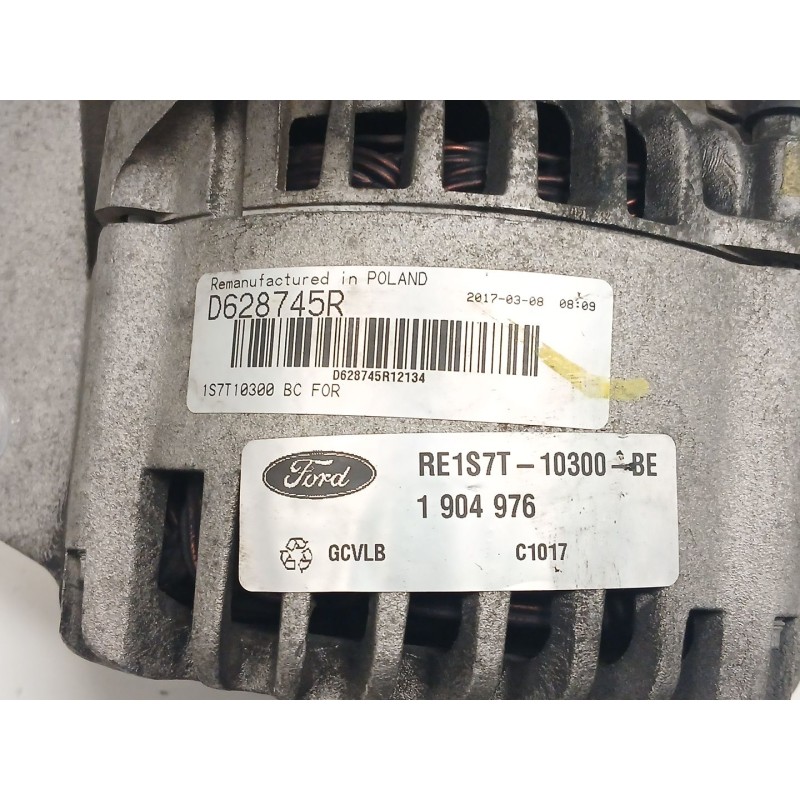 Recambio de alternador para ford mondeo iii (b5y) 2.0 16v tddi / tdci referencia OEM IAM 1S7T10300BC D628745R 