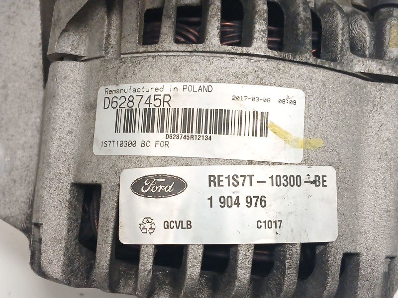 Recambio de alternador para ford mondeo iii (b5y) 2.0 16v tddi / tdci referencia OEM IAM 1S7T10300BC D628745R 
