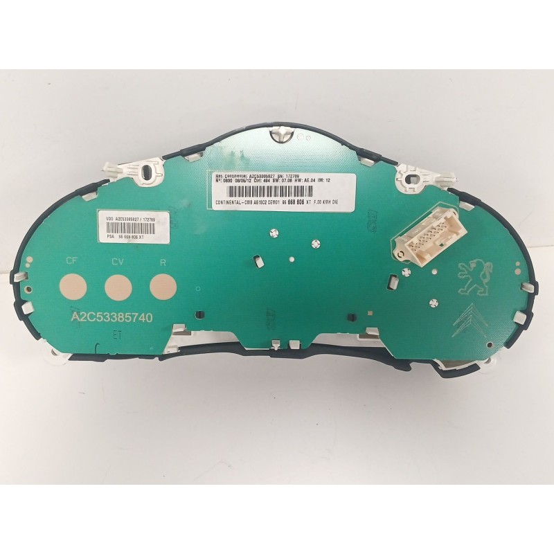 Recambio de cuadro instrumentos para citroën c3 ii (sc_) 1.4 hdi 70 (sc8hzc, sc8hr0, sc8hp4) referencia OEM IAM   