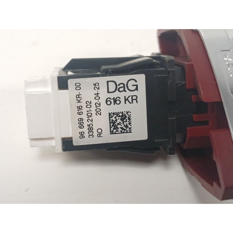 Recambio de warning para citroën c3 ii (sc_) 1.4 hdi 70 (sc8hzc, sc8hr0, sc8hp4) referencia OEM IAM 96669616KR  