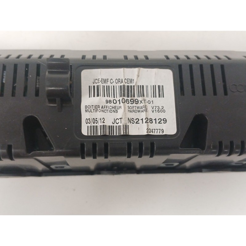 Recambio de pantalla multifuncion para citroën c3 ii (sc_) 1.4 hdi 70 (sc8hzc, sc8hr0, sc8hp4) referencia OEM IAM   