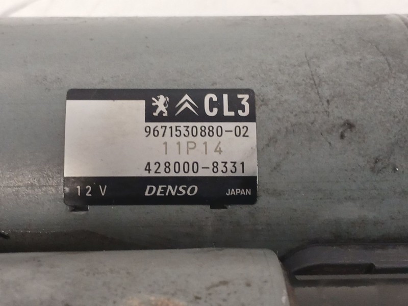 Recambio de motor arranque para peugeot 208 i (ca_, cc_) 1.2 vti 82 referencia OEM IAM   