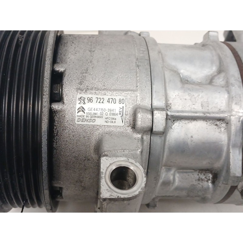 Recambio de compresor aire acondicionado para peugeot 208 i (ca_, cc_) 1.2 vti 82 referencia OEM IAM   