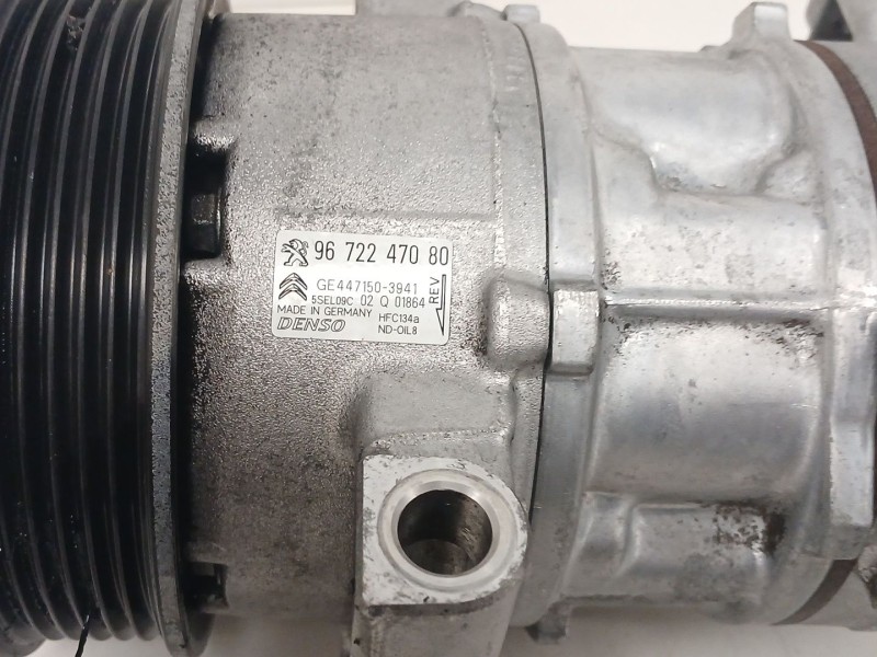 Recambio de compresor aire acondicionado para peugeot 208 i (ca_, cc_) 1.2 vti 82 referencia OEM IAM   