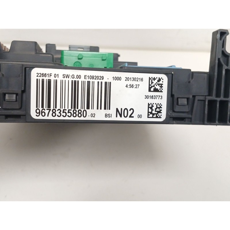 Recambio de caja reles / fusibles para peugeot 208 i (ca_, cc_) 1.2 vti 82 referencia OEM IAM 9678355880 N02 
