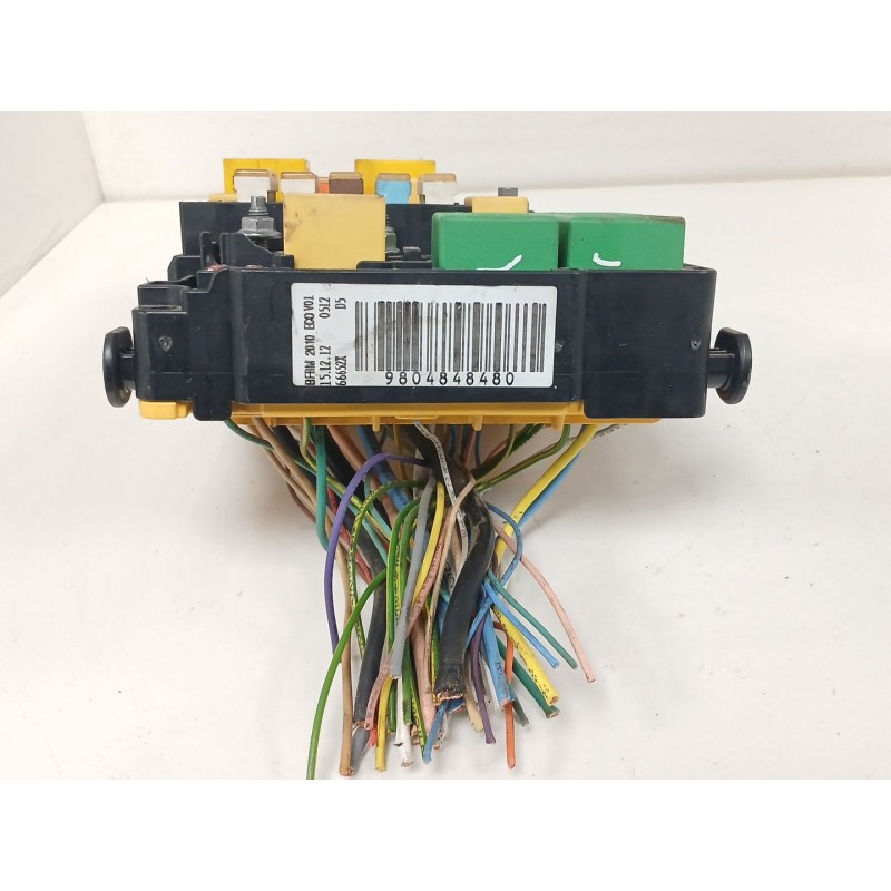 Recambio de caja reles / fusibles para peugeot 208 i (ca_, cc_) 1.2 vti 82 referencia OEM IAM 9804848480  