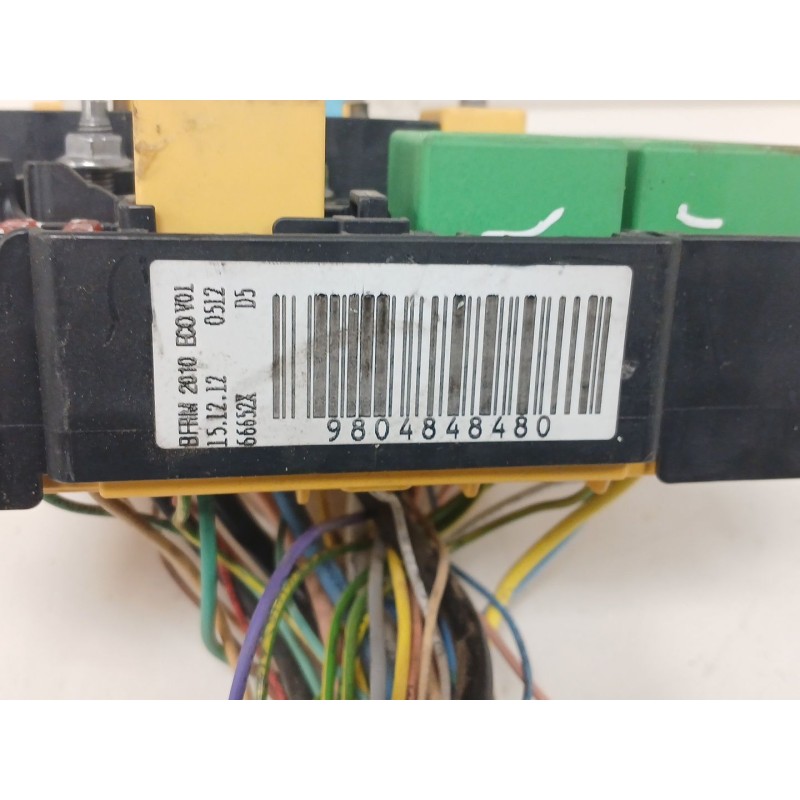 Recambio de caja reles / fusibles para peugeot 208 i (ca_, cc_) 1.2 vti 82 referencia OEM IAM 9804848480  