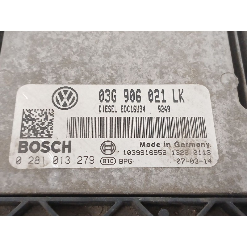 Recambio de centralita motor uce para seat leon (1p1) 1.9 tdi referencia OEM IAM   