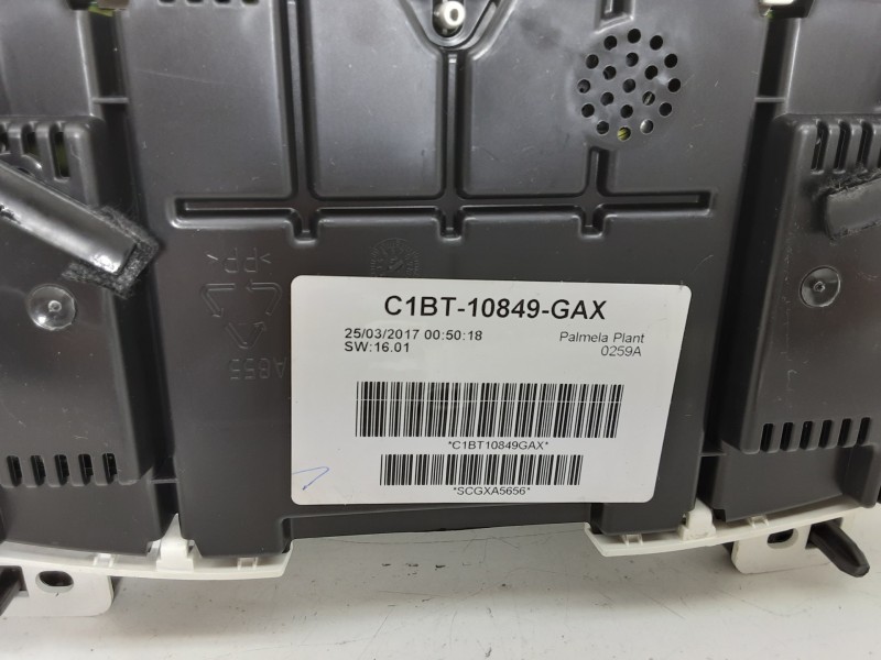 Recambio de cuadro instrumentos para ford fiesta (ccn) black&white edition referencia OEM IAM C1BT10849GAX  