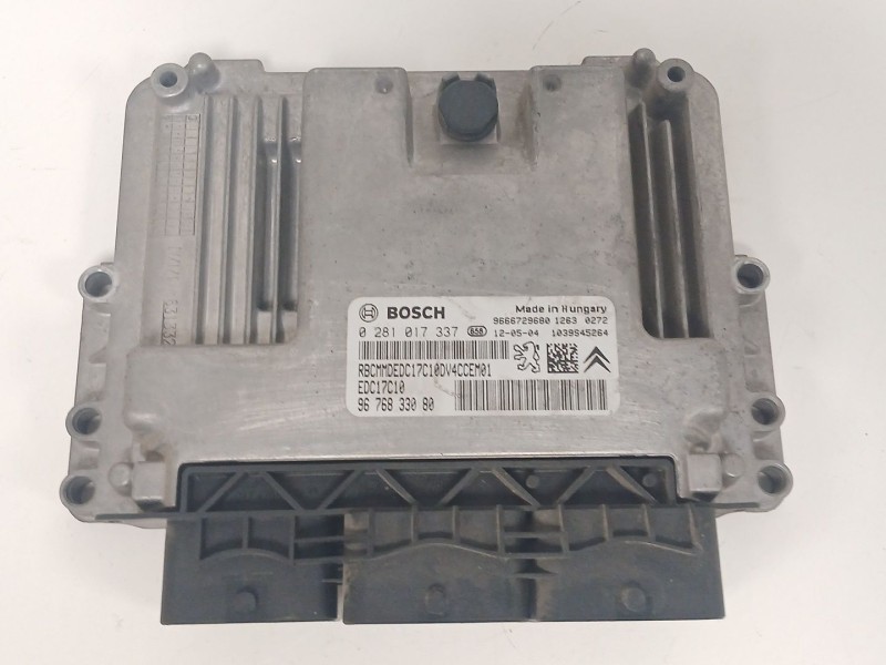 Recambio de centralita motor uce para citroën c3 ii (sc_) 1.4 hdi 70 (sc8hzc, sc8hr0, sc8hp4) referencia OEM IAM   