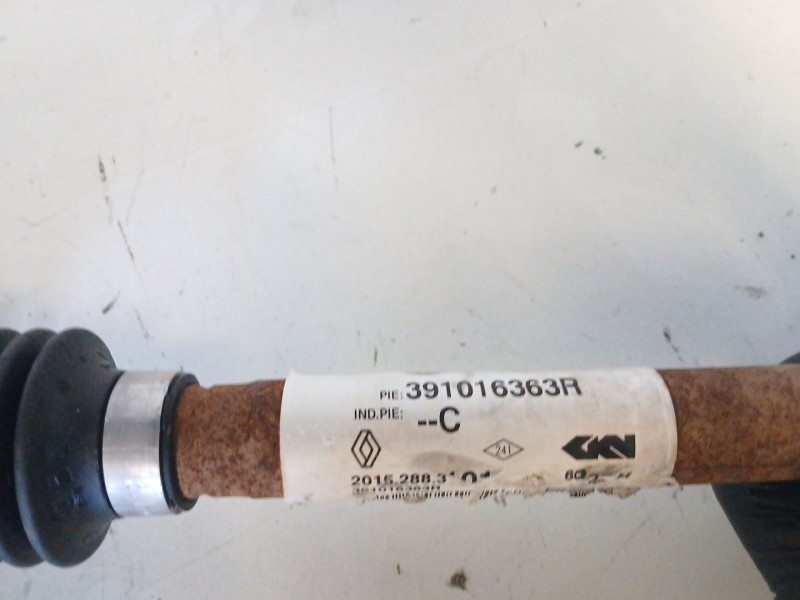 Recambio de transmision delantera izquierda para renault captur i (j5_, h5_) 1.5 dci 90 referencia OEM IAM 291016363R  
