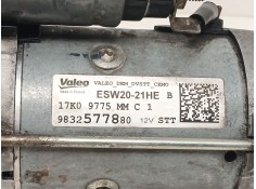 Recambio de motor arranque para citroën berlingo (er_, ec_) 1.5 bluehdi 100 referencia OEM IAM 9832577880 ESW20221HE 17K09775 2