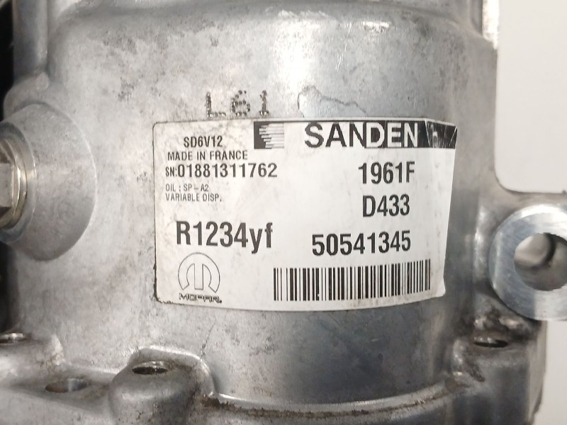 Recambio de compresor aire acondicionado para peugeot bipper (aa_) 1.3 hdi 80 / bluehdi 80 referencia OEM IAM 1961F 50541345 