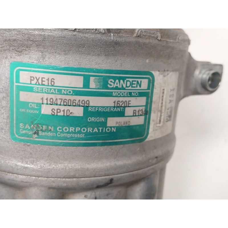 Recambio de compresor aire acondicionado para volkswagen touran (1t1, 1t2) 1.9 tdi referencia OEM IAM 1620F 11947606499 