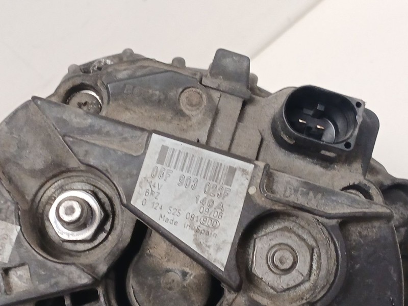 Recambio de alternador para volkswagen touran (1t1, 1t2) 1.9 tdi referencia OEM IAM 06F903023F 0124525091 