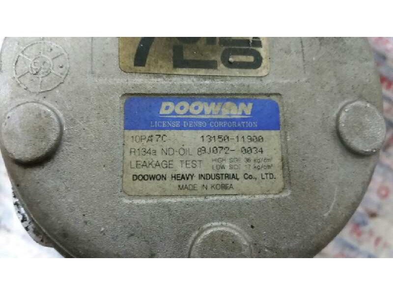 Recambio de compresor aire acondicionado para kia carnival td ls referencia OEM IAM 1315011900  