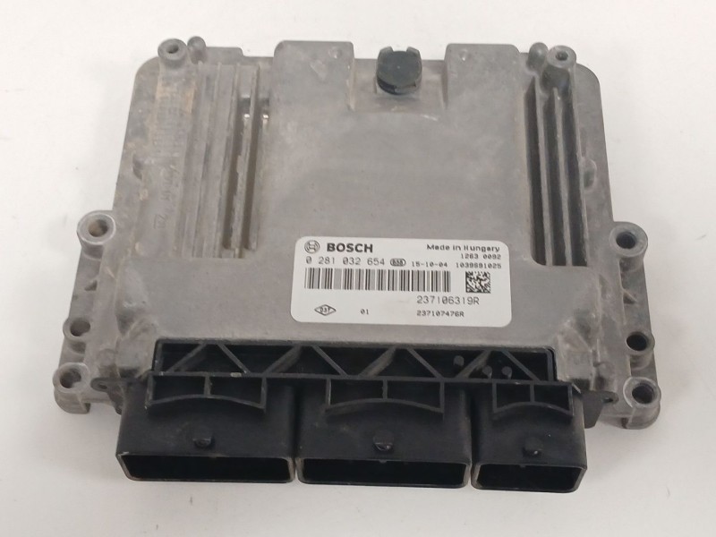 Recambio de centralita motor uce para renault captur i (j5_, h5_) 1.5 dci 90 referencia OEM IAM 0281032654 237106319R 