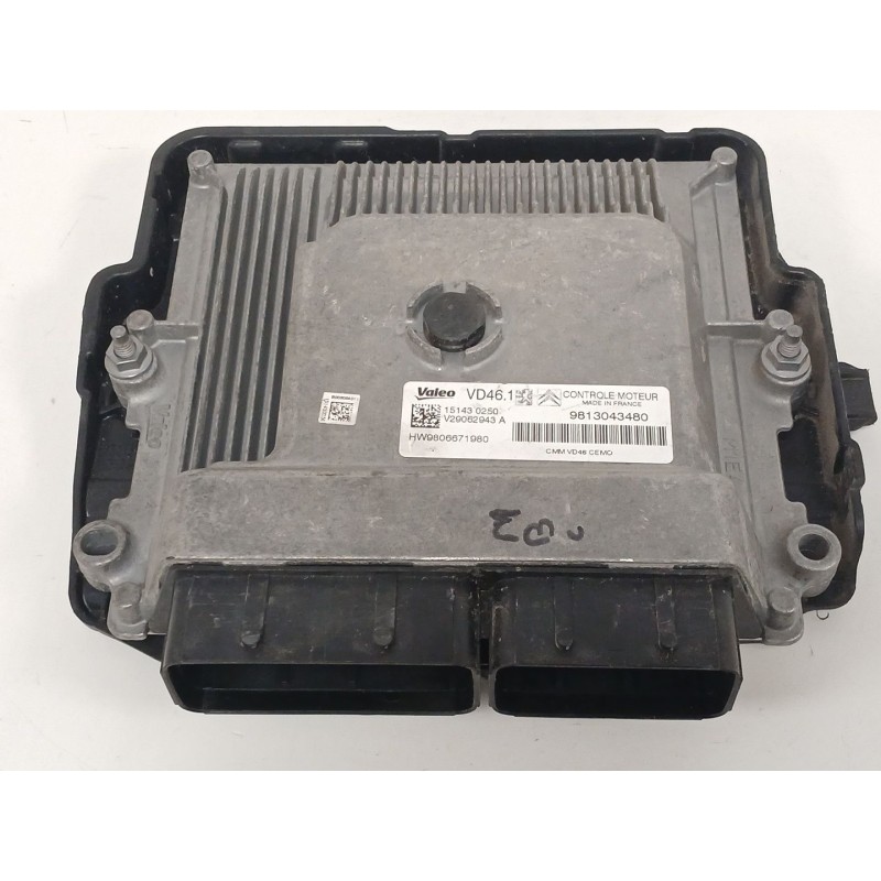 Recambio de centralita motor uce para citroën c3 ii (sc_) 1.2 thp 110 referencia OEM IAM   