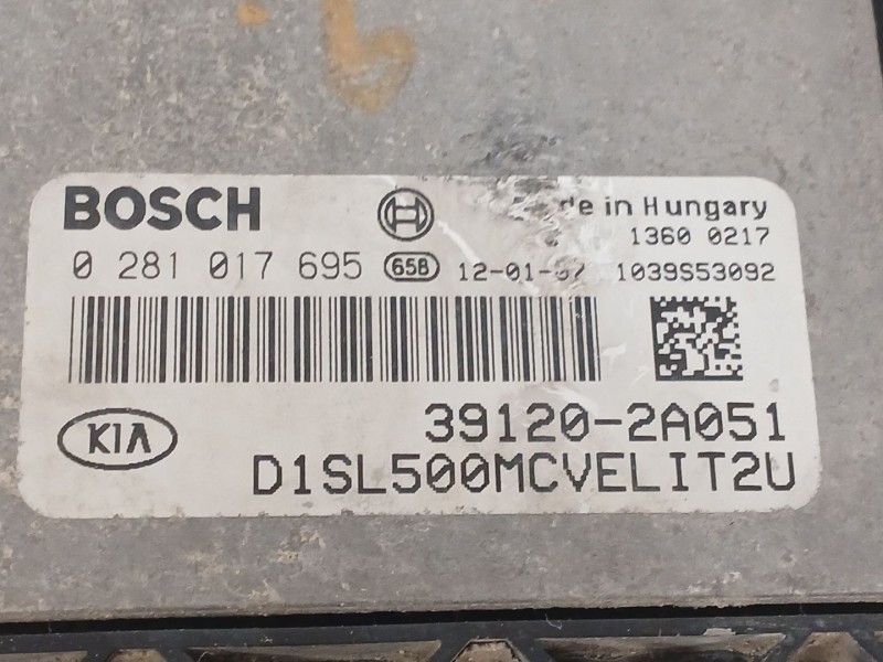 Recambio de centralita motor uce para kia sportage iii (sl) 1.7 crdi referencia OEM IAM 0281017695 391202A051 