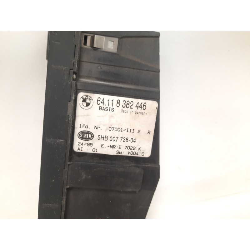 Recambio de mando climatizador para bmw serie 3 berlina (e46) 2.5 24v cat referencia OEM IAM 64118382446 5HB00773804 