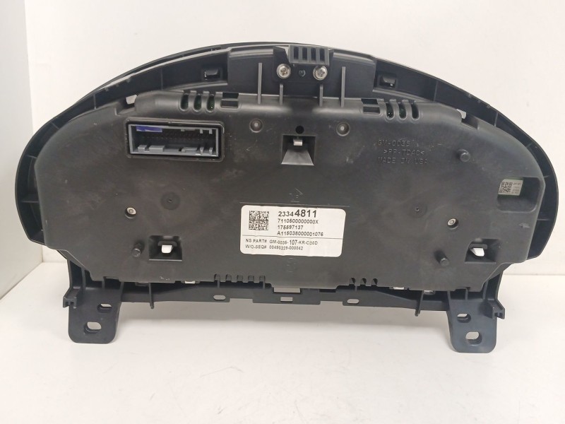 Recambio de cuadro instrumentos para opel insignia a (g09) 2.0 cdti (68) referencia OEM IAM 23344811 A115038000001076 