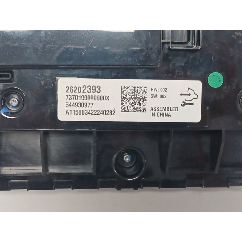 Recambio de sistema audio / radio cd para opel insignia a (g09) 2.0 cdti (68) referencia OEM IAM 26202393 544930977 